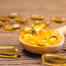 Fish oil tablets